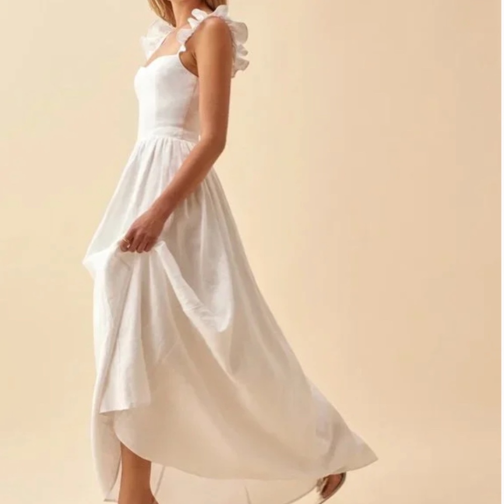 Vecchio Linen Dress by Reformation - Picture 2 of 11